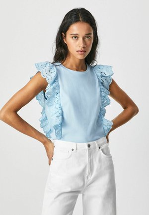 BRUNELLA - Basic T-shirt - dazed blue