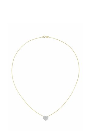 DIAMOND HEART - Náhrdelník - yellow gold