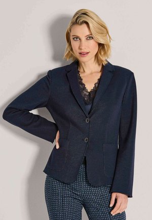 EINREIHER MIT STREIFEN-DETAIL - Blazer - navy   pearl white