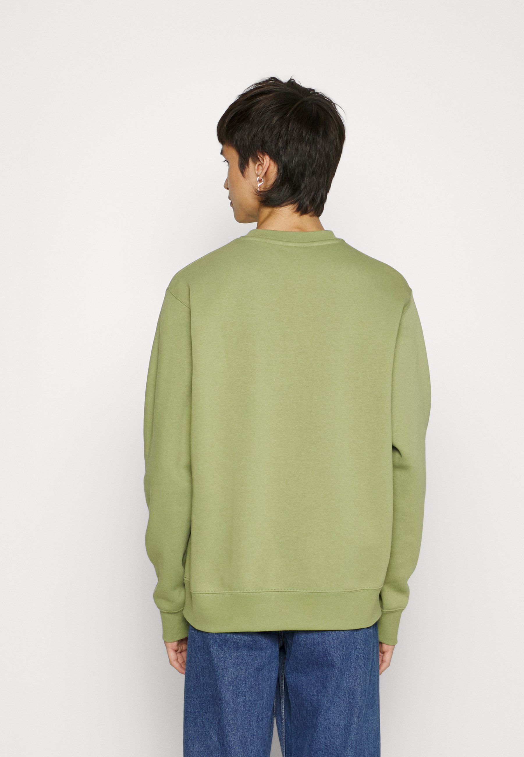 Nike Sportswear Club Crew Sweatshirt Alligator, Men's, Size: 3XL-T, Green