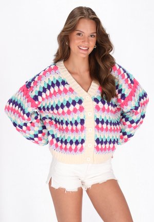 Cardigan - turquoise multicolor