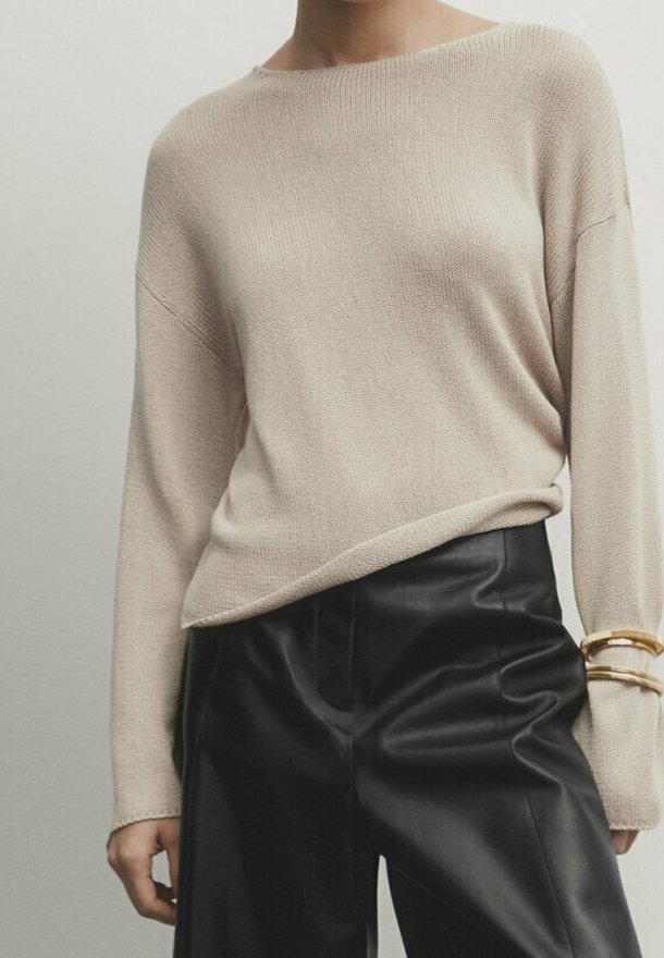 Massimo Dutti Maglione - beige