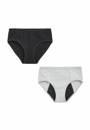 HEAVY FLOW 2 PACK  - Kuukautisalushousut - monochrome