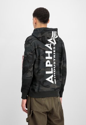 Alpha Industries, - Bluza z kapturem