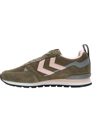 Sneaker low - mottled brown