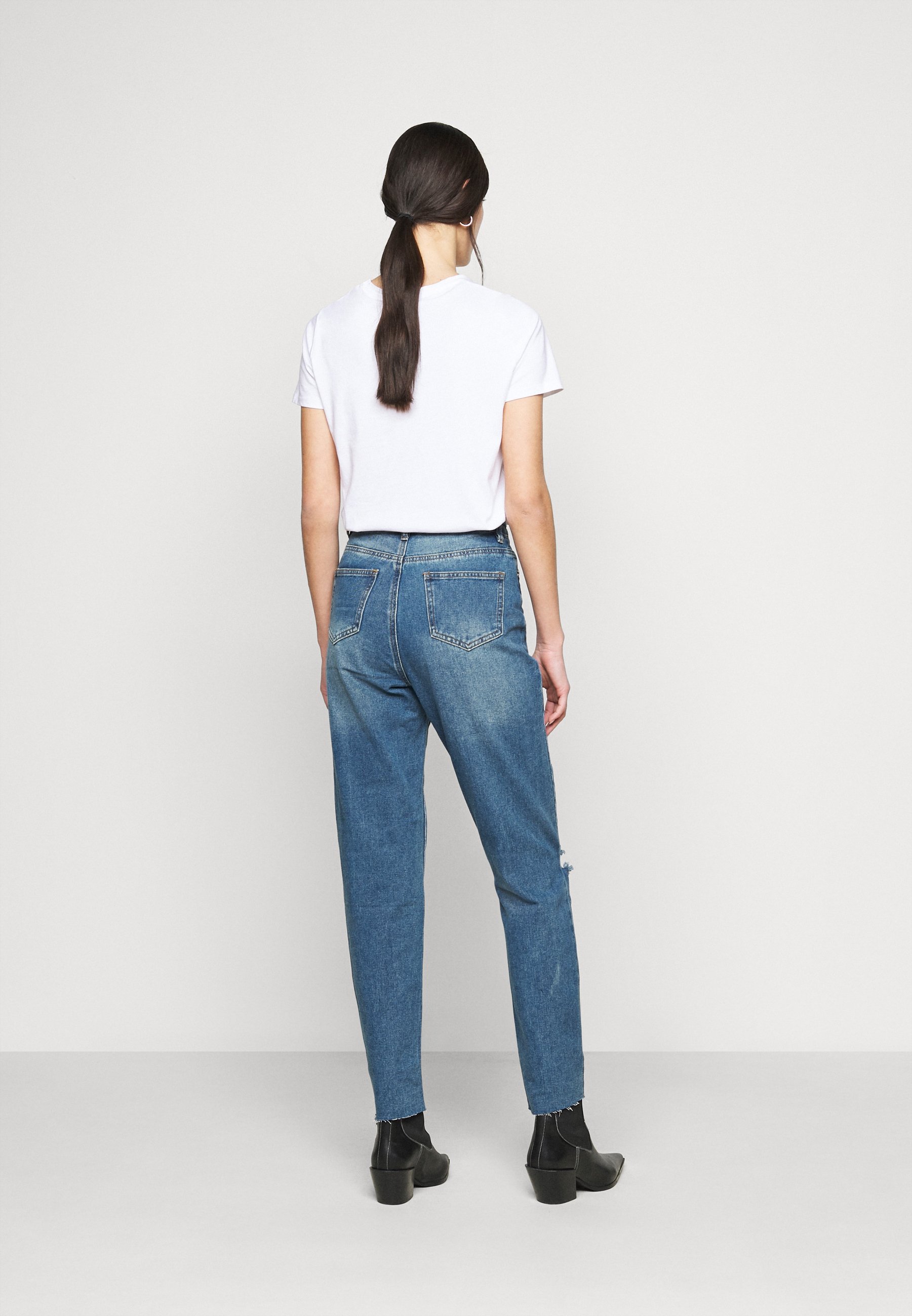 Missguided Tall DOUBLE KNEE RIP RIOT 