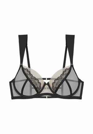 Perilla, Underwired bra - black