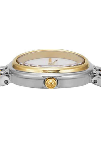 Tory Burch THE OVAL - Uhr - gold-coloured/silver-coloured