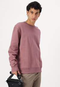 Samsøe Samsøe JOEL CREW NECK - Felpa - rose taupe