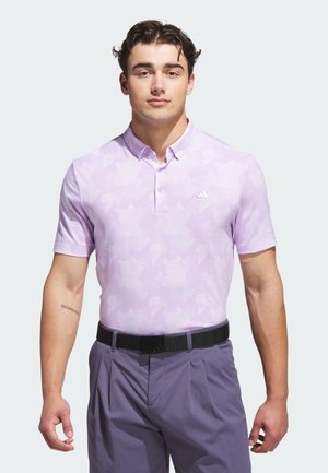 GO-TO PRINTED  - Poloshirts - powder plum   white