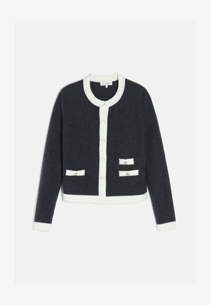 Luisa Spagnoli, CUORICINO - Vest - grigio melange-panna