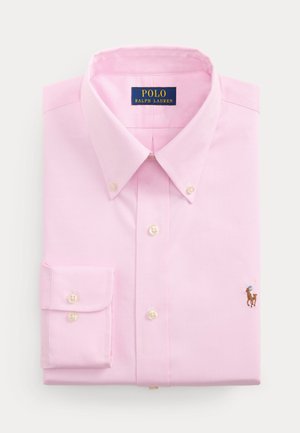 CUSTOM FIT PINPOINT OXFORD SHIRT - Marškiniai - pink/white