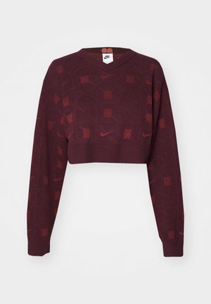 Nike Sportswear Jumper - burgundy crush/bright crimson
