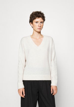 Pieces Pcjuliana Maglione Donna In Maglia Con Scollo Rotondo - Maniche Lunghe Raglan, Vestibilità Regolare, Colore Noos BC