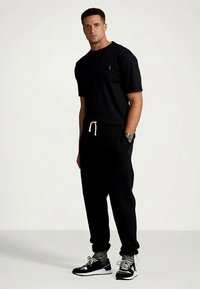 Polo Ralph Lauren Big & Tall SOFT COTTON CREWNECK T-SHIRT - T-shirt - bas - black