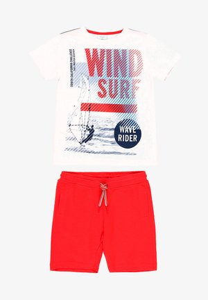 2 SET GEDRUCKT FÜR - Trainingsbroek - white