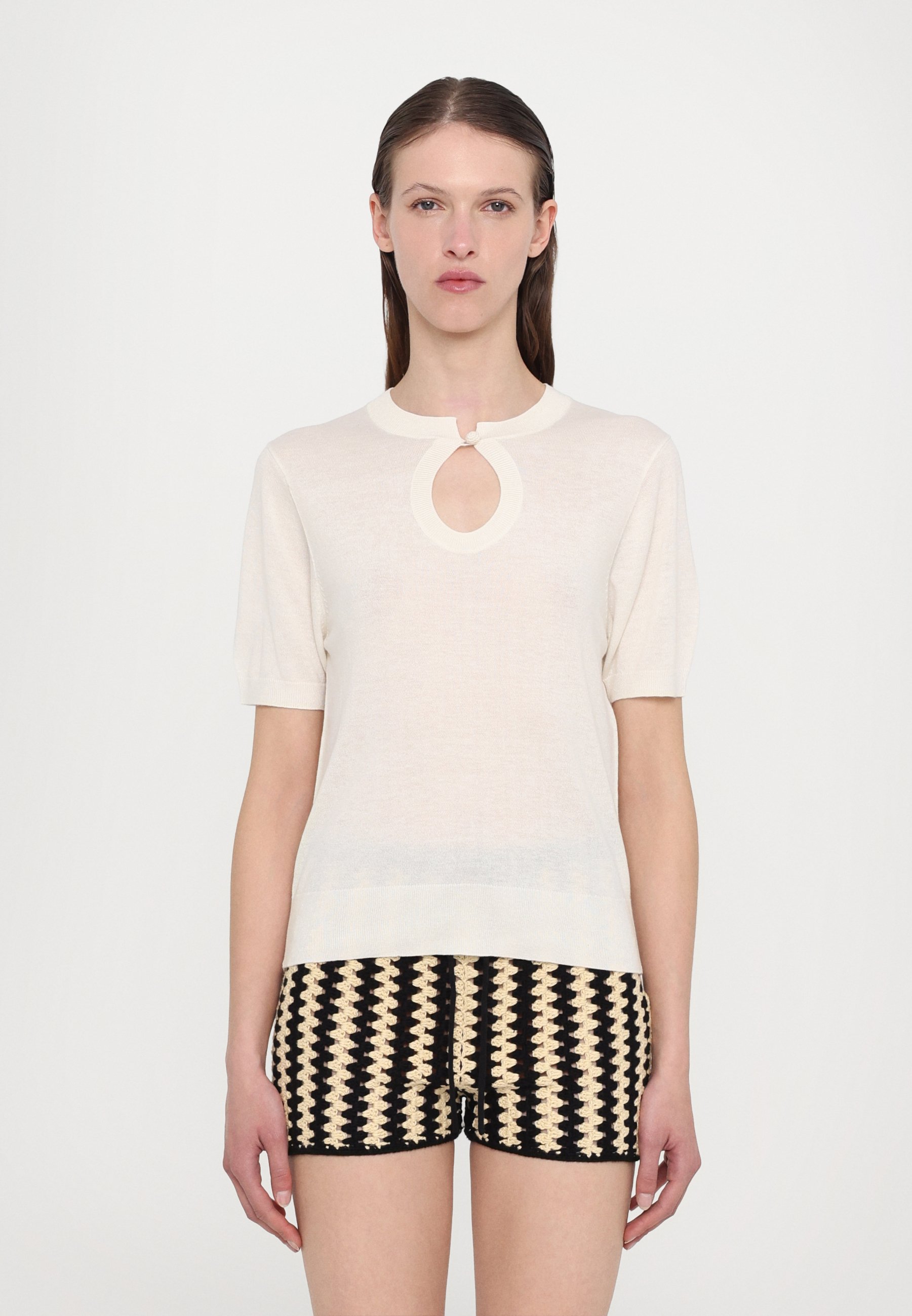 売れ筋商品|||バイマレンバーガー Tシャツ レディース トップス TALA - Print T-shirt - soft white By Malene Birger TALA - T-shirts med print - soft white