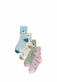 4 PACK   - Strømper - multi sheep print