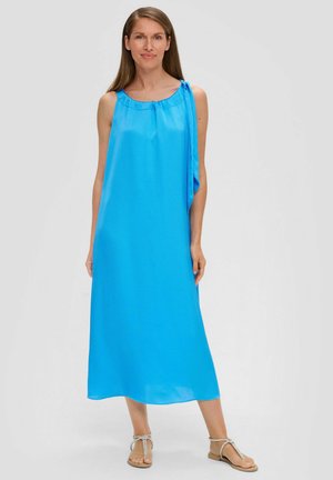 s.Oliver BLACK LABEL ÄRMELLOSES - Day dress - azurblau