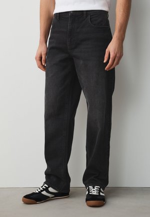 Next, RELAXED FIT - CLASSIC STRETCH JEANS . - Jeans Relaxed Fit - washed black crosshatch