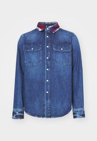 Shirt - dark blue washed