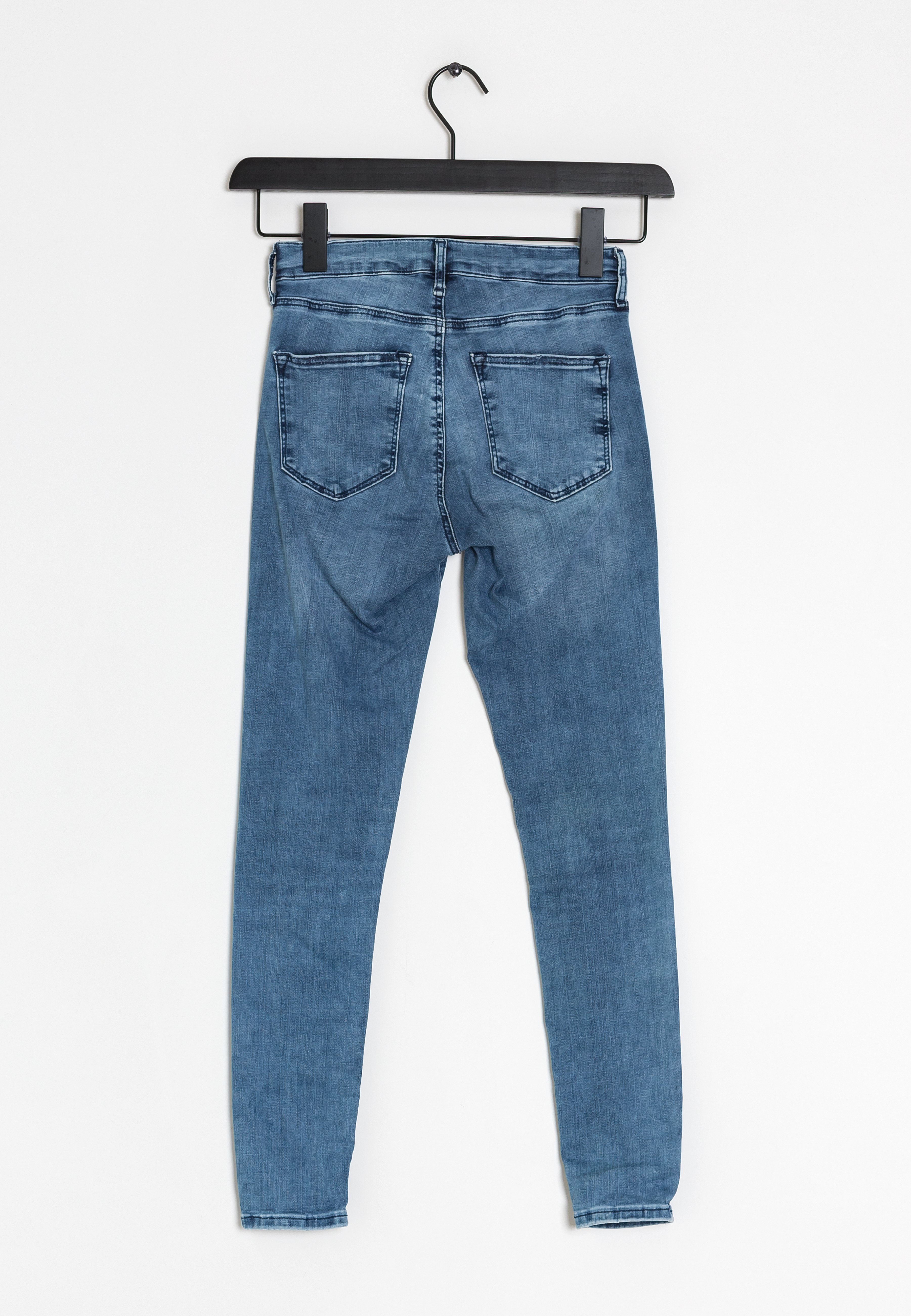 Topshop Petite Slim fit jeans - blue/blauw - (Pre-owned) - Zalando.nl