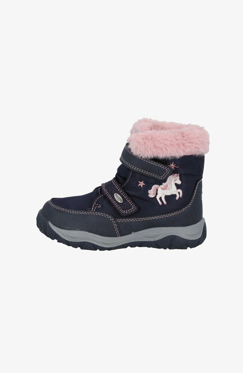 DOCKERS Botines con cordones - navy (blau)
