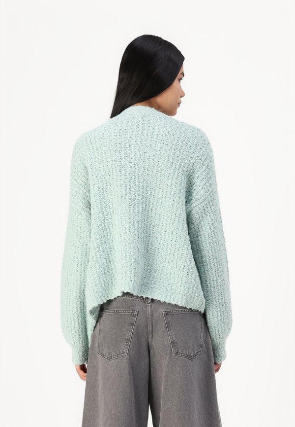VMJULIETTE OPEN CARDIGAN - Cardigan - gray mist2