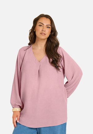 Evans, PLUS SIZE BLOUSES - Pusero - baby pink