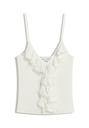 STRAPPY RUFFLED - Linne - beige