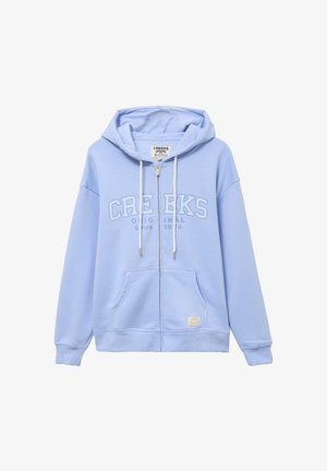 Creeks, Sudadera con cremallera - bleu lavande
