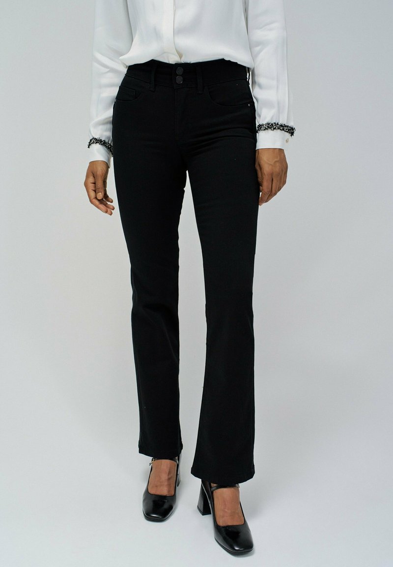 Salsa Jeans Flared Jeans - schwarz
