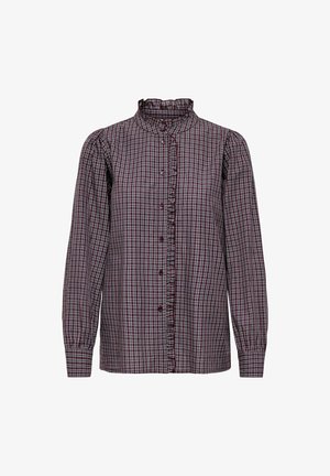 ONLY, SHIRT ONLFENNA SHIRT - Hemdbluse - winetasting