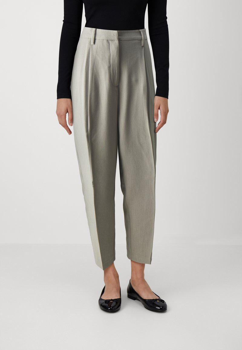 Bruuns Bazaar - CINDYSUS DAGNY PANTS - Broek - light grey, Vergroten