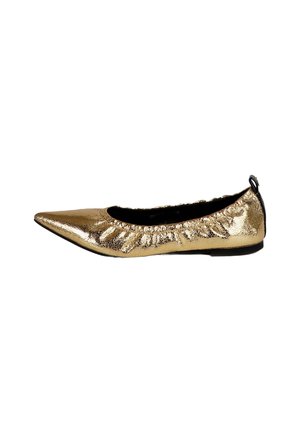Ballet pumps - gold