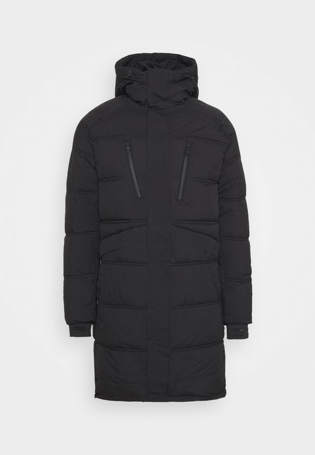 JCOQUARRY LONG PUFFER - Winter coat - black