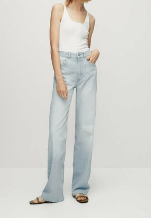 Relaxed fit jeans - light blue