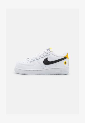 FORCE 1 UNISEX - Sneakers basse - white/black/dark sulfur