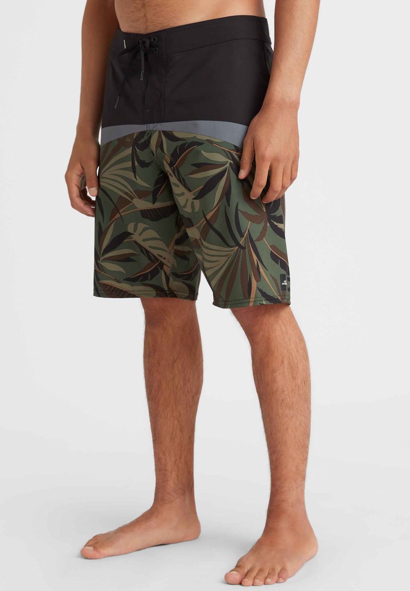 O'Neill HYPERFREAK PRO BLOCK BOARD Swimming shorts military green