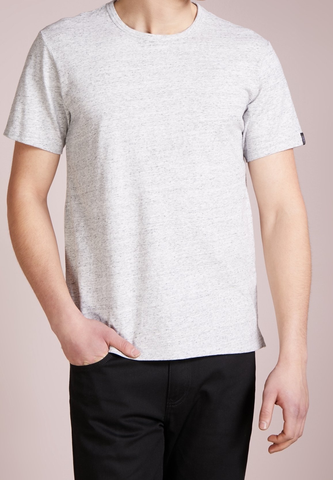 rag bone Basic T-shirt mottled grey (Pre-owned)