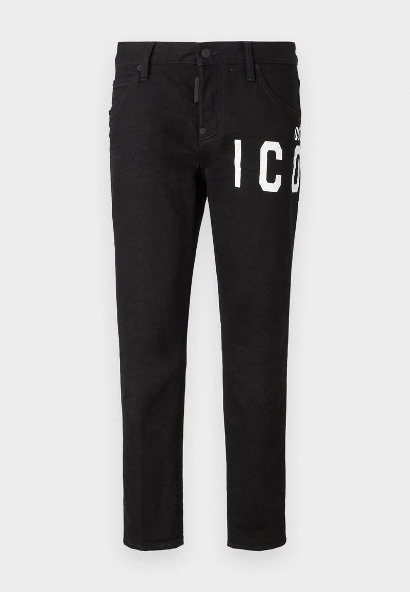 DSQUARED2 ICON Jeans Tapered Fit zwart