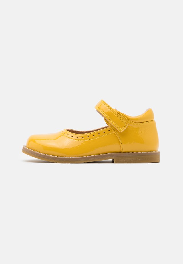 Ballerina's met enkelbandjes - yellow
