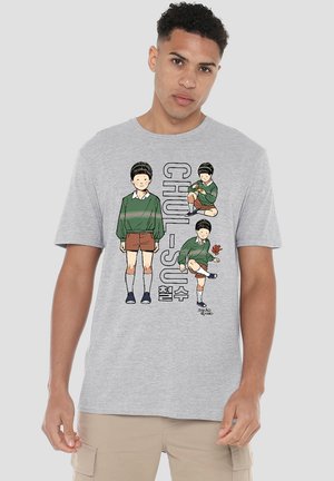 SQUID GAME VINTAGE CHUL-SU - Print T-shirt - mottled grey