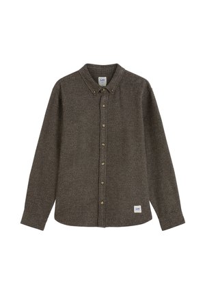 Lee, LEE LANGARMHEMD WORKWEAR BUTTON DOWN - Hemd - braun