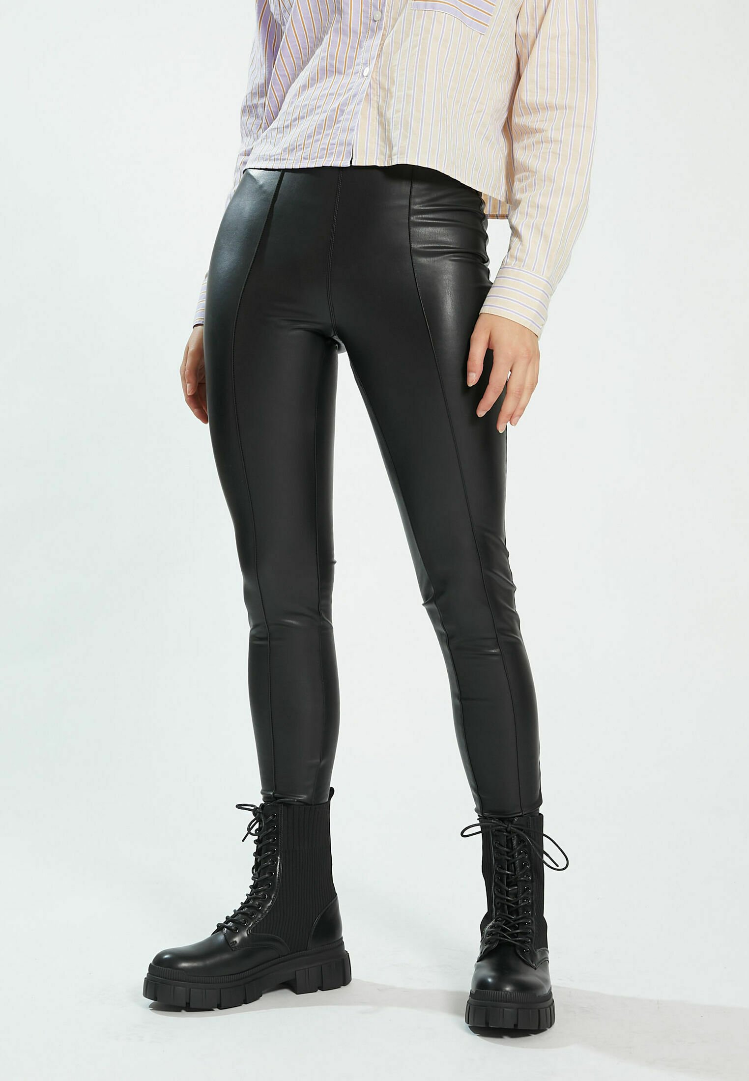 zalando leder leggings
