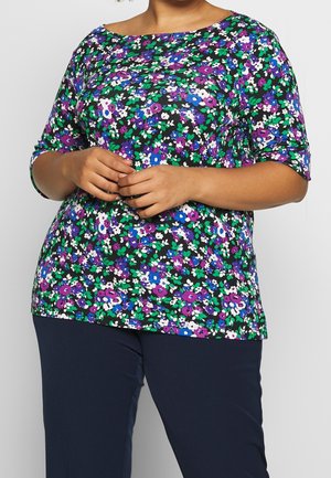 Print T-shirt - black