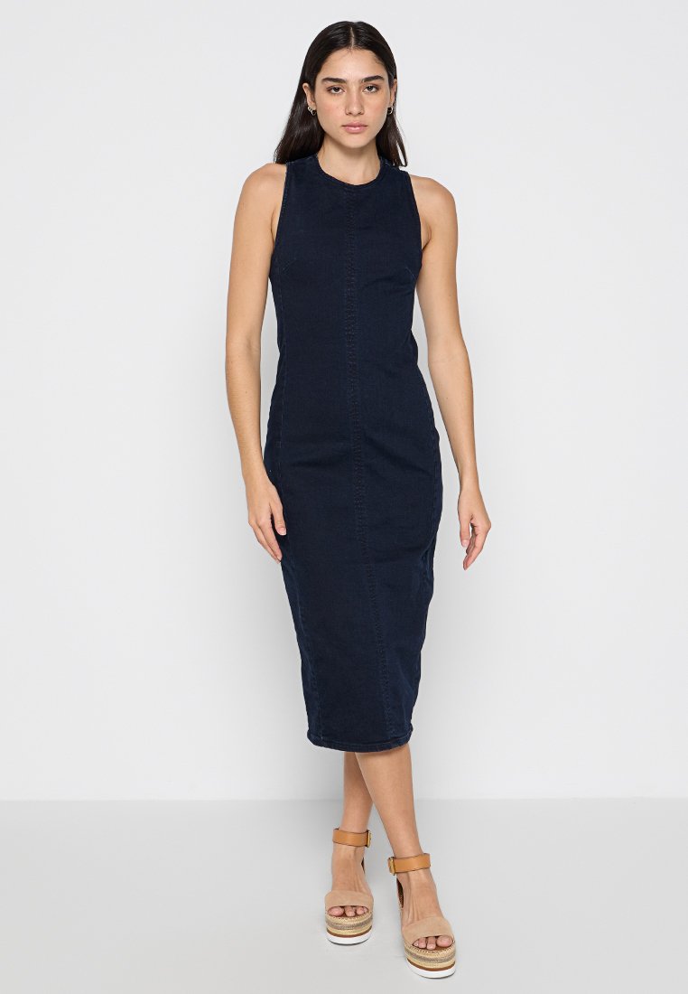 Calvin Klein Jeans Jeansjurken donkerblauw