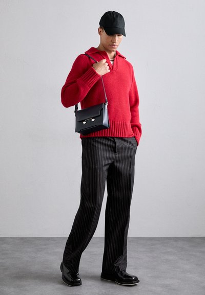 Marni SHOULDER BAG MEDIUM UNISEX - Olkalaukku - night blue