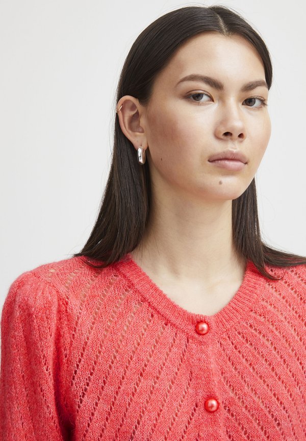 IHKamara - Cardigan - calypso coral2