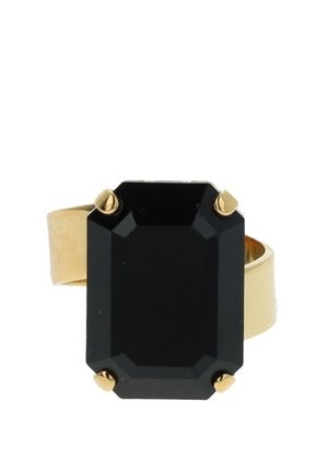 LADY DI - Ring - gold tone and black